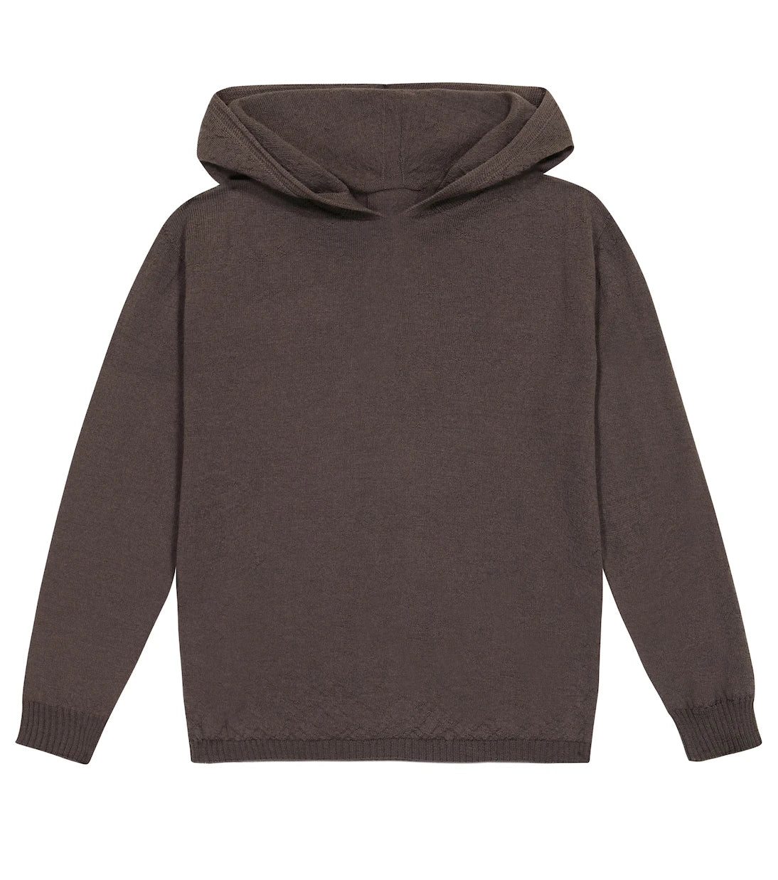 Rick Owens Kids - سترة صوفية بغطاء للرأس