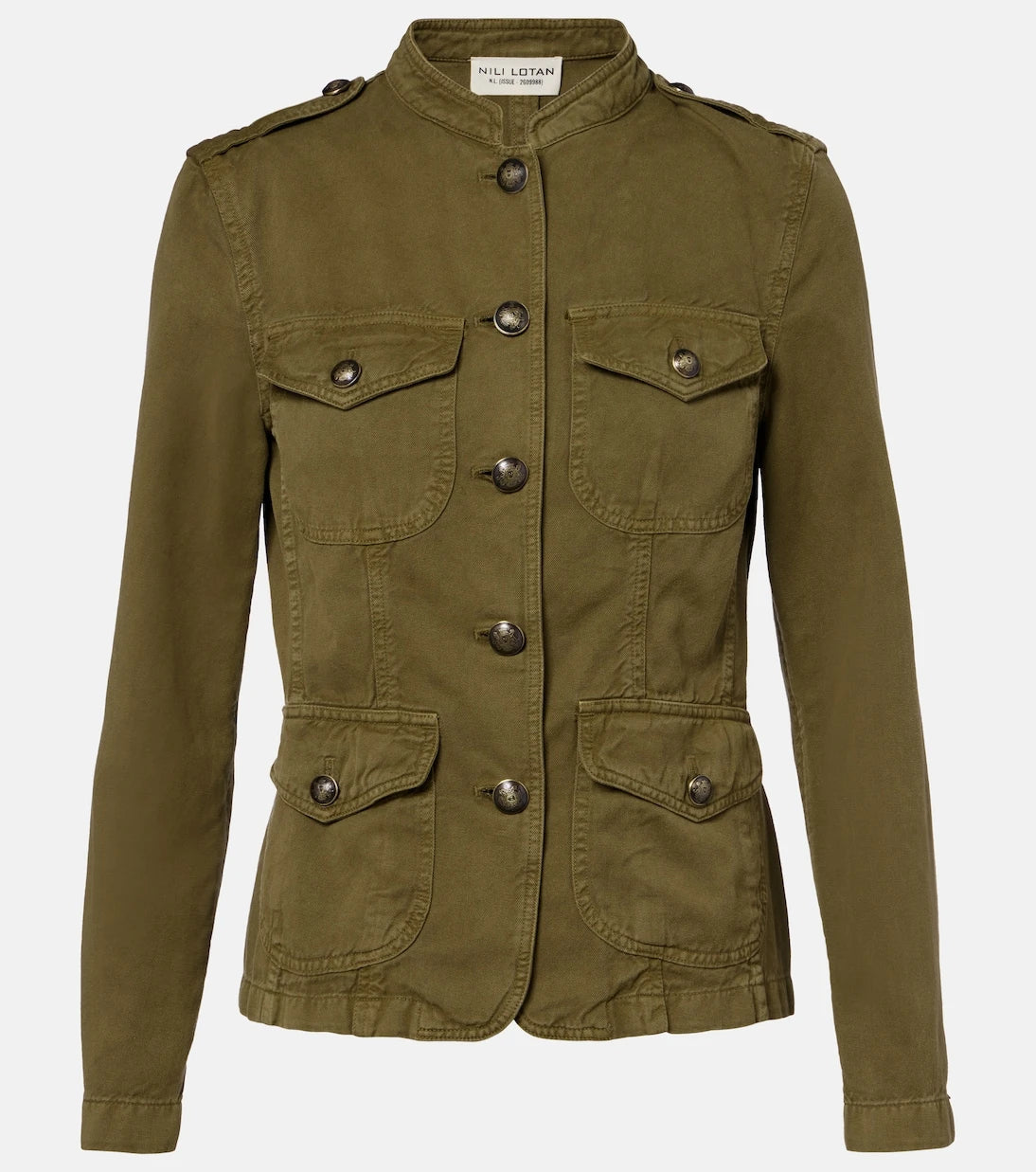 Nili Lotan - Mona cotton and linen jacket
