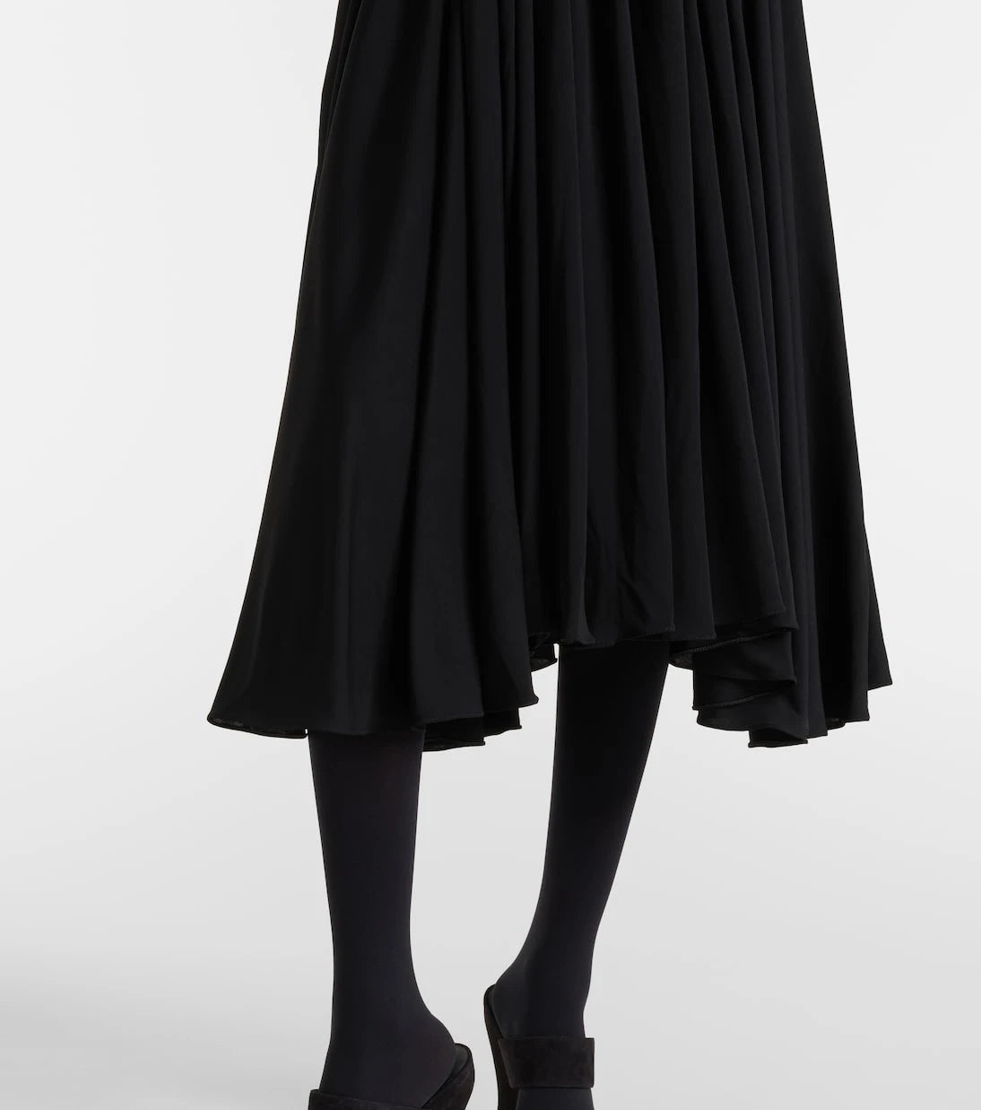 Alaïa - فستان جيرسيه متوسط الطول