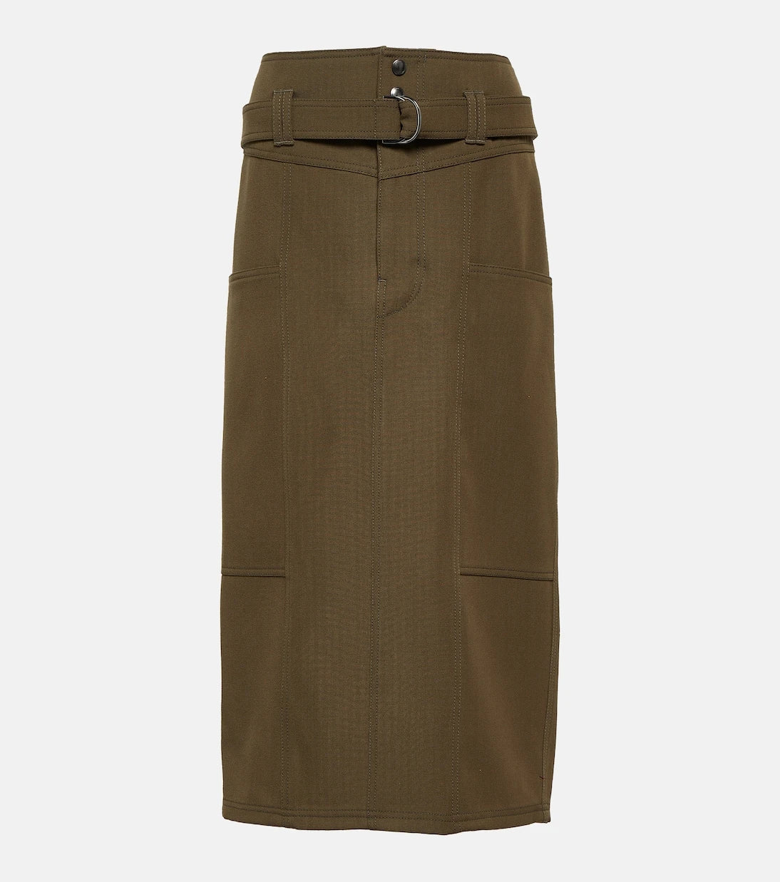 Tod's - Wool midi skirt
