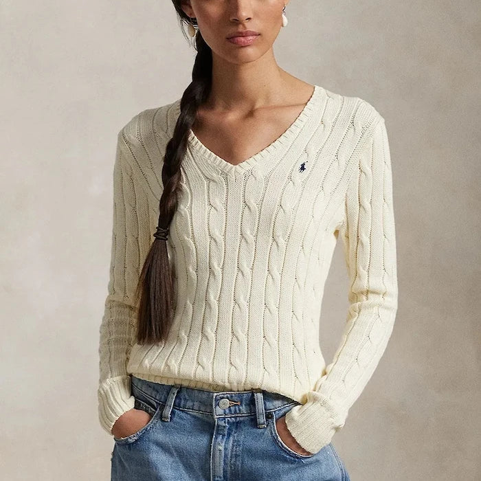 Polo Ralph Lauren пуловер дамски от памук