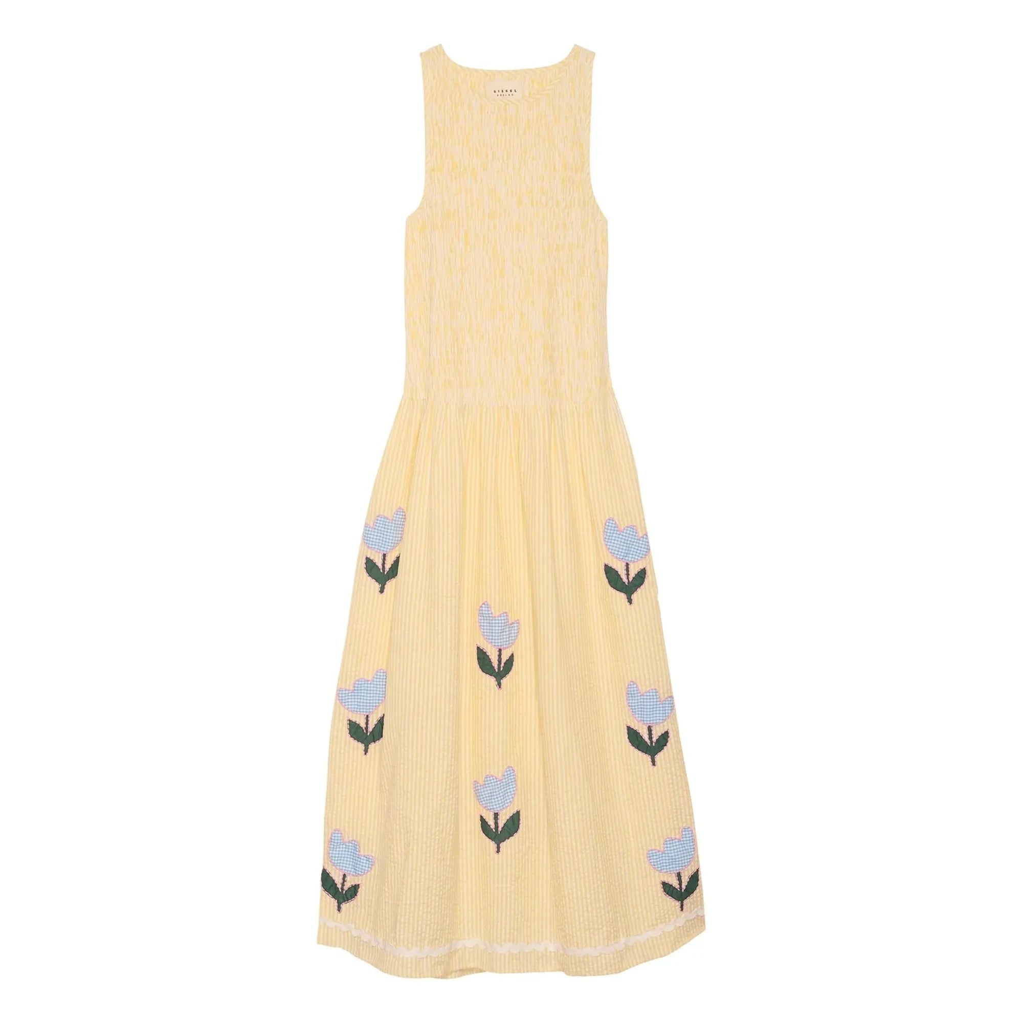 SISSEL EDELBO - Svea Stripes Dress | Yellow