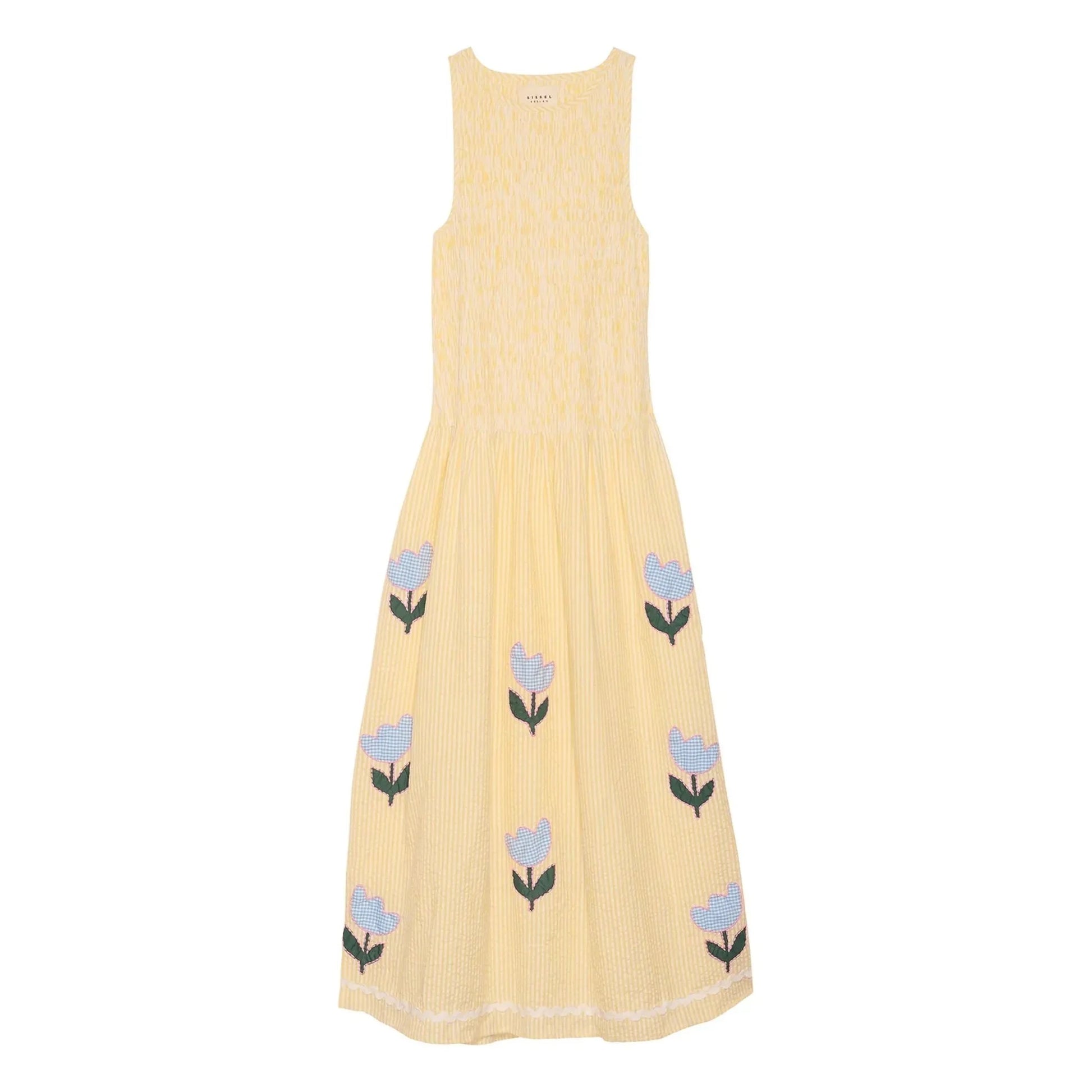SISSEL EDELBO - Svea Stripes Dress | Yellow