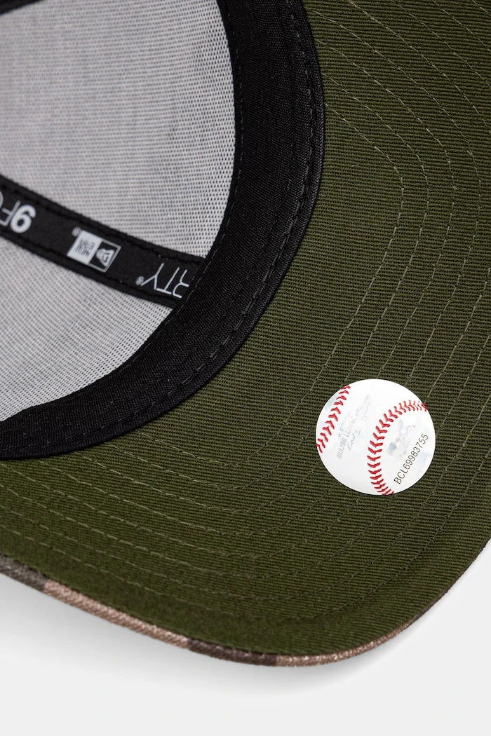 New Era шапка trucker WORDMARK CAMO 940 MC NYY
