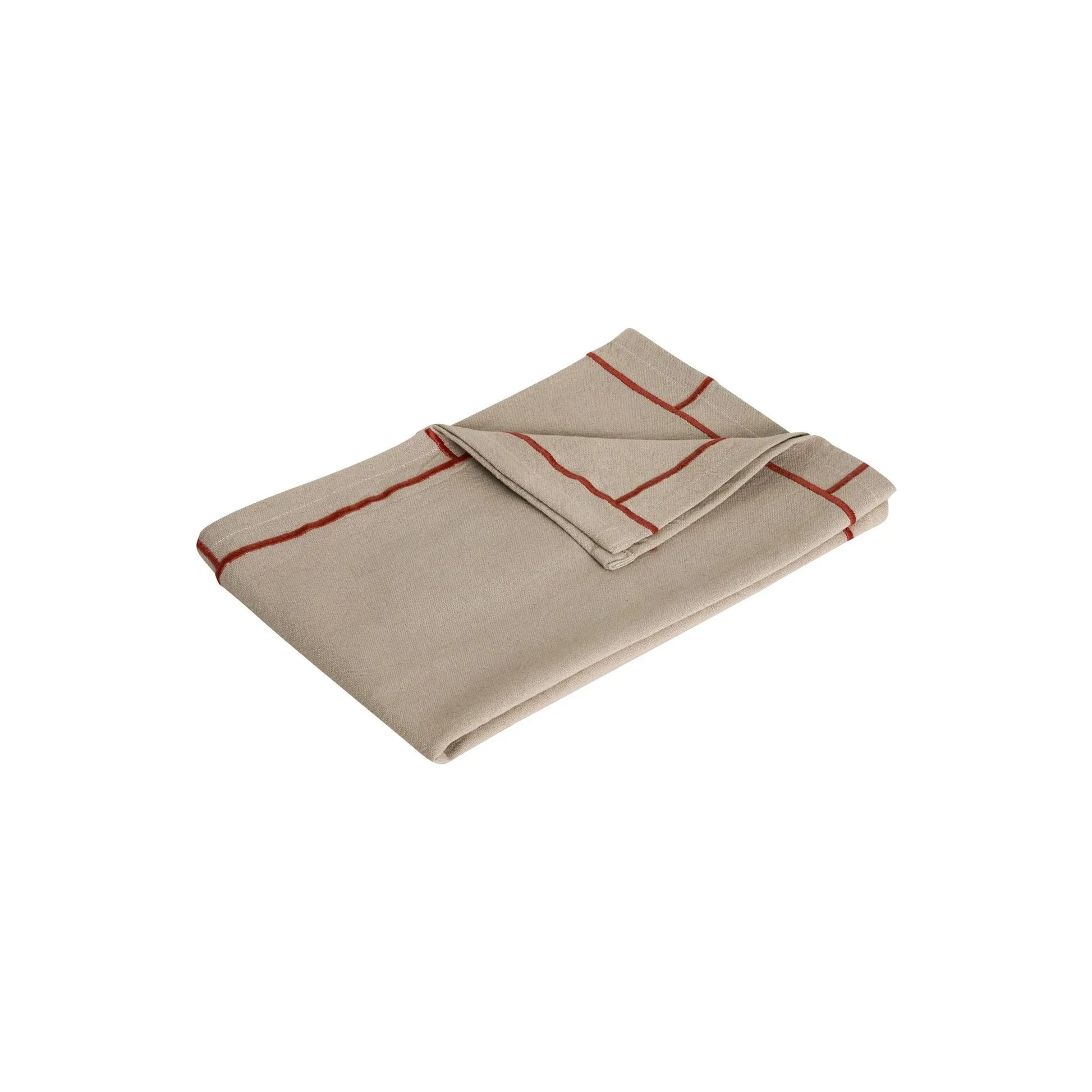 Hübsch - Easypeasy tea towel | Red
