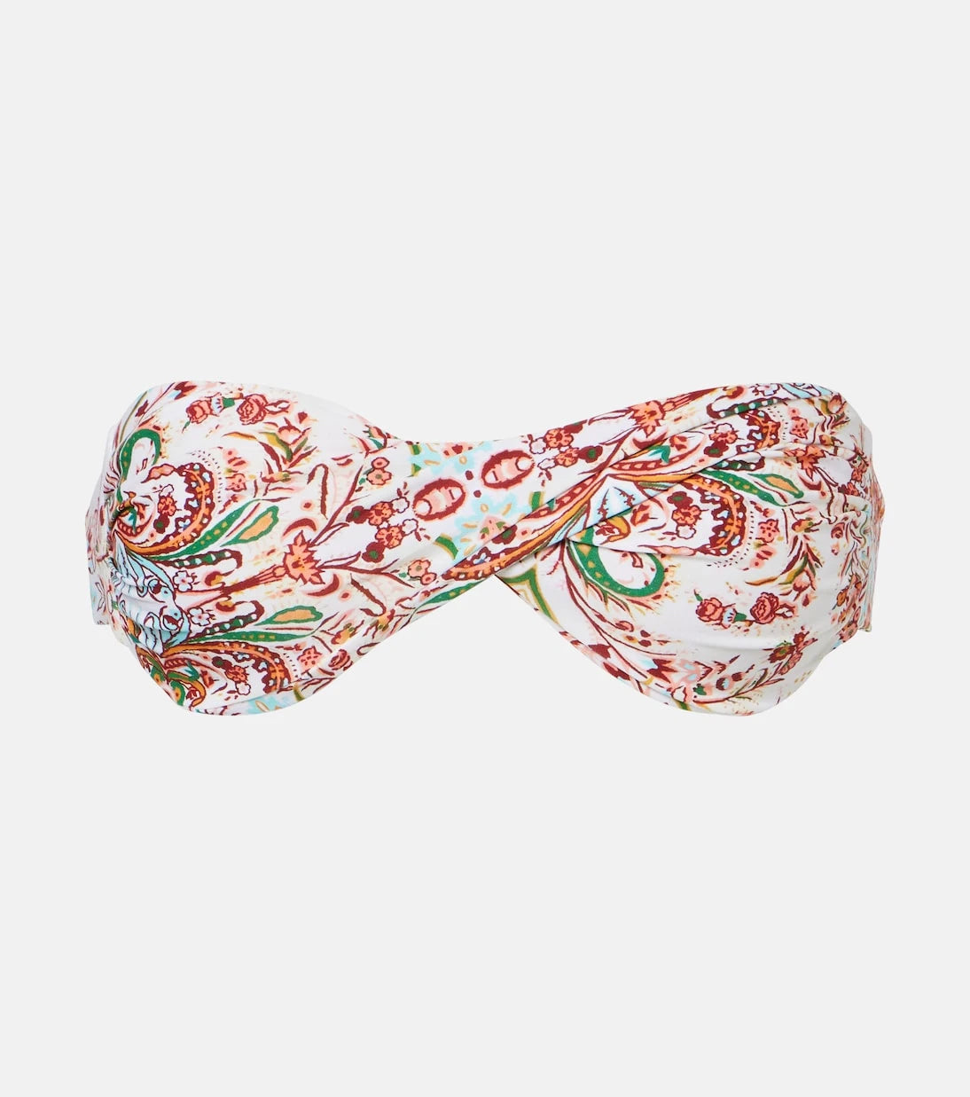 Melissa Odabash - Martinique printed bandeau bikini top