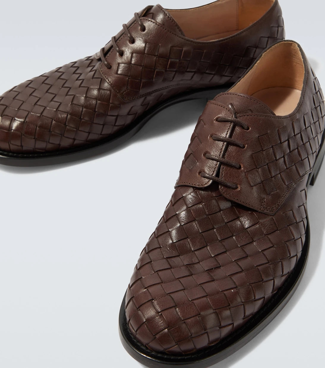 The Row - Novus woven leather Derby shoes