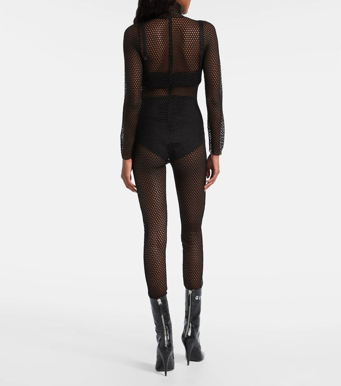Givenchy - Mesh turtleneck bodysuit