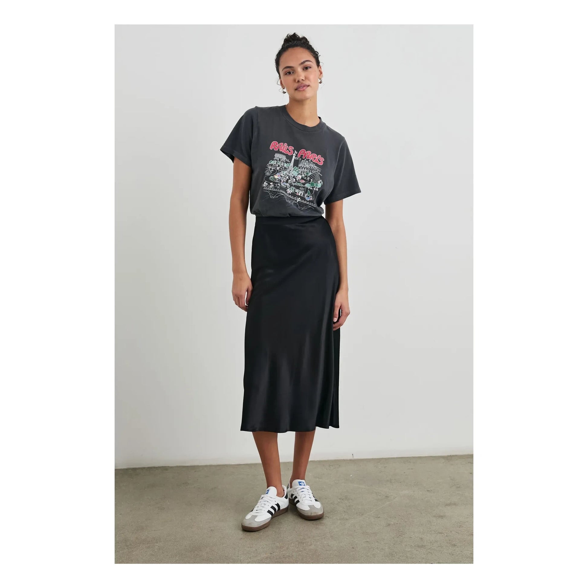 Rails - Boyfriend T-shirt | Black