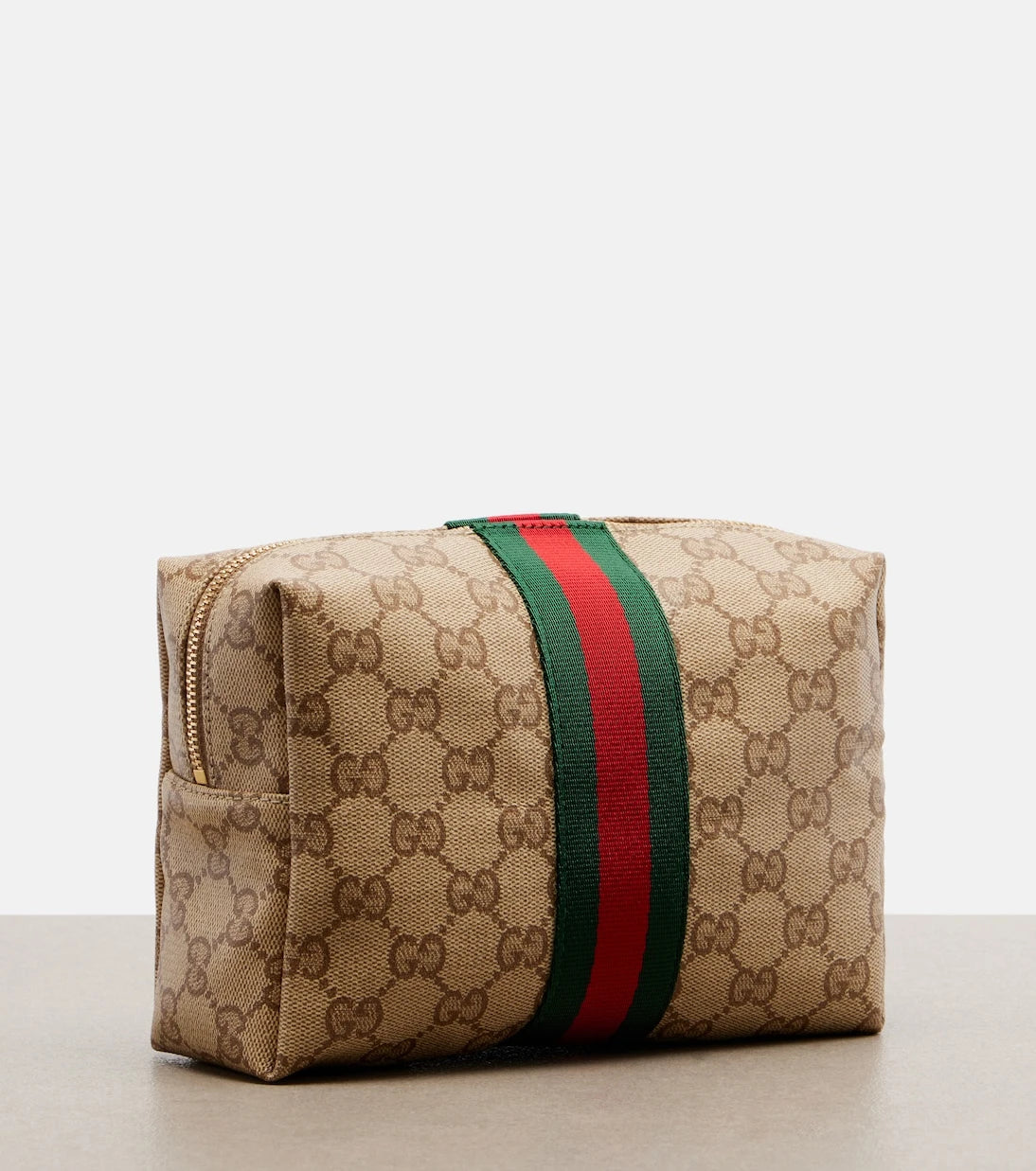 Gucci - Gucci Essence Classic GG canvas makeup bag