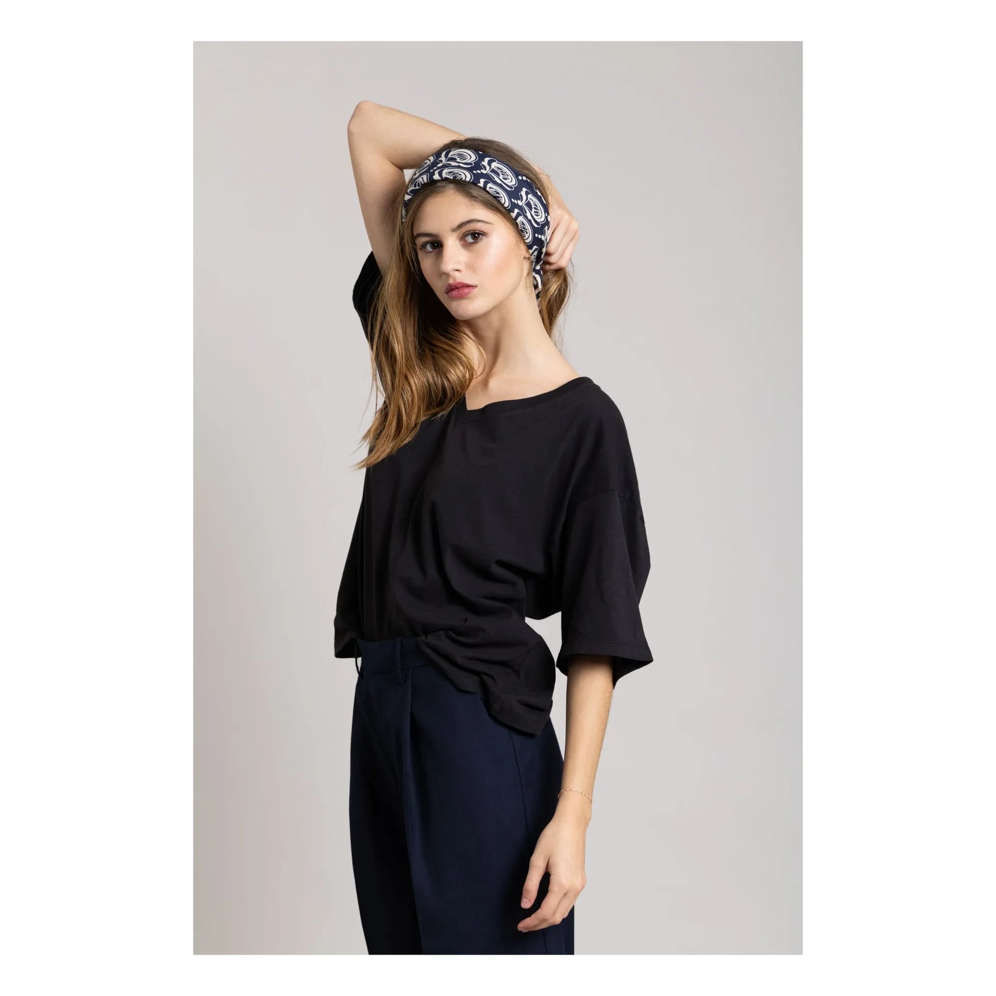 Smallable Woman - Cloud T-shirt Organic cotton | Black