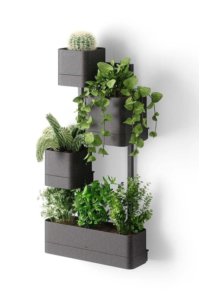 Umbra Cubiko Duvar Saksısı Seti 35,6 x 72,6 cm