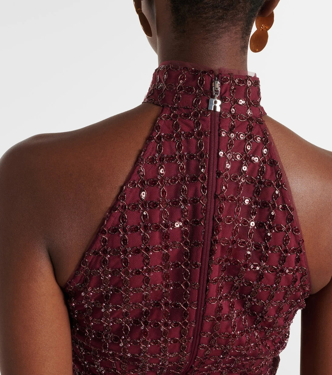 Rotate - Beaded maxi dress