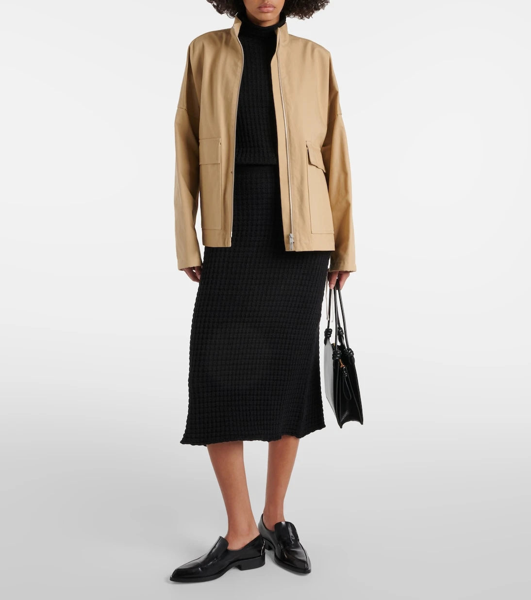 Jil Sander - Frayed cotton top