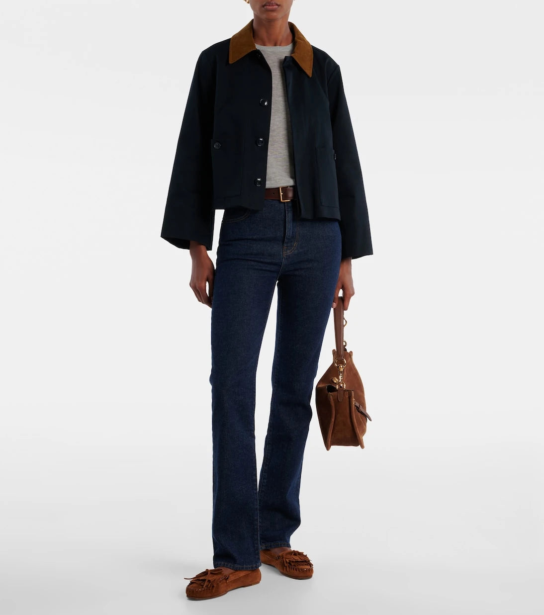 Frame - Small cotton trench jacket