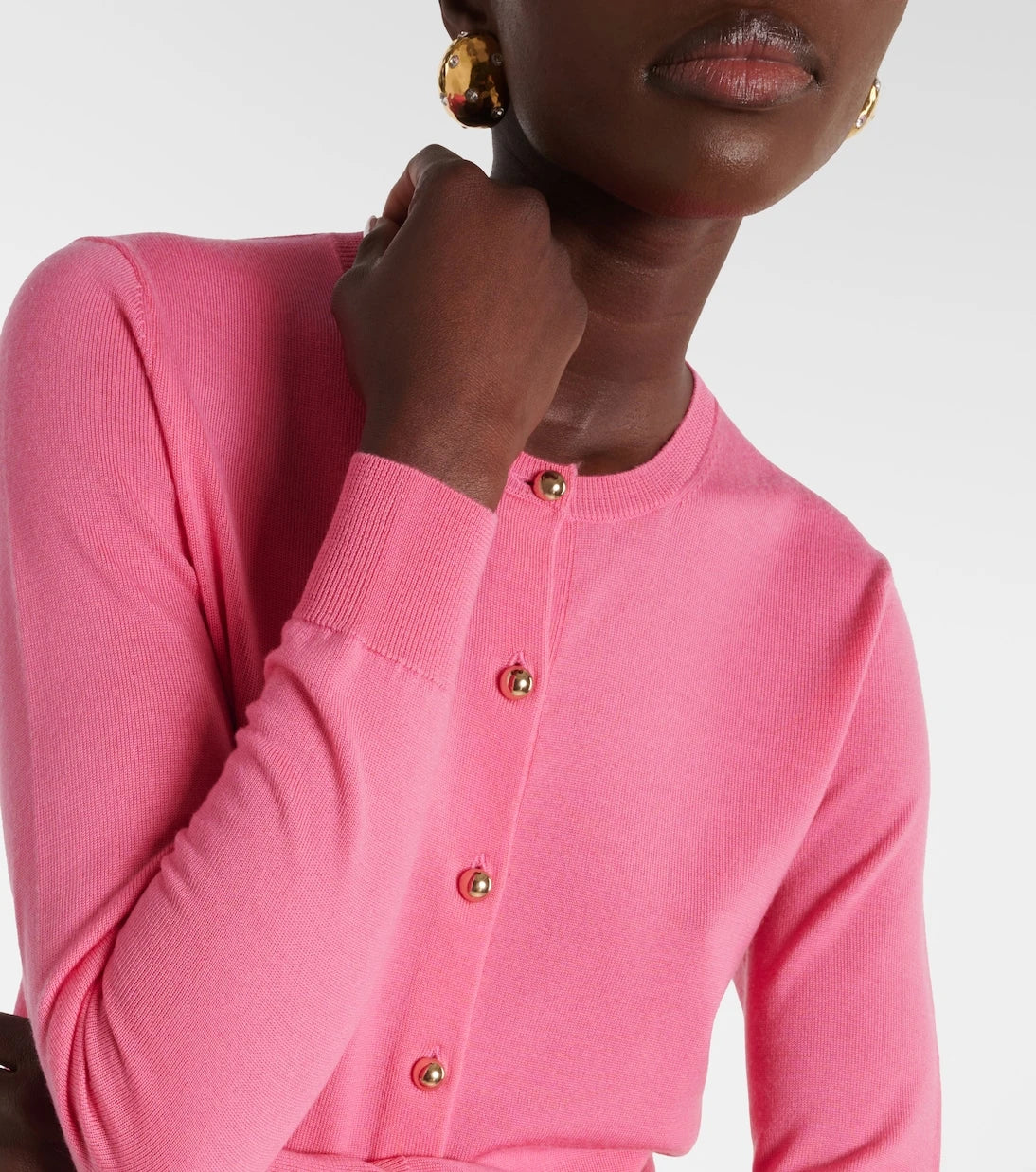 Carolina Herrera - Virgin wool cardigan