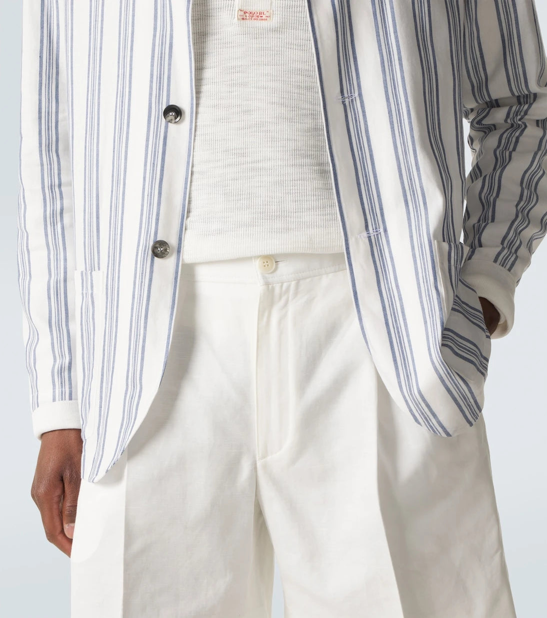 Brioni - Linen and cotton shorts