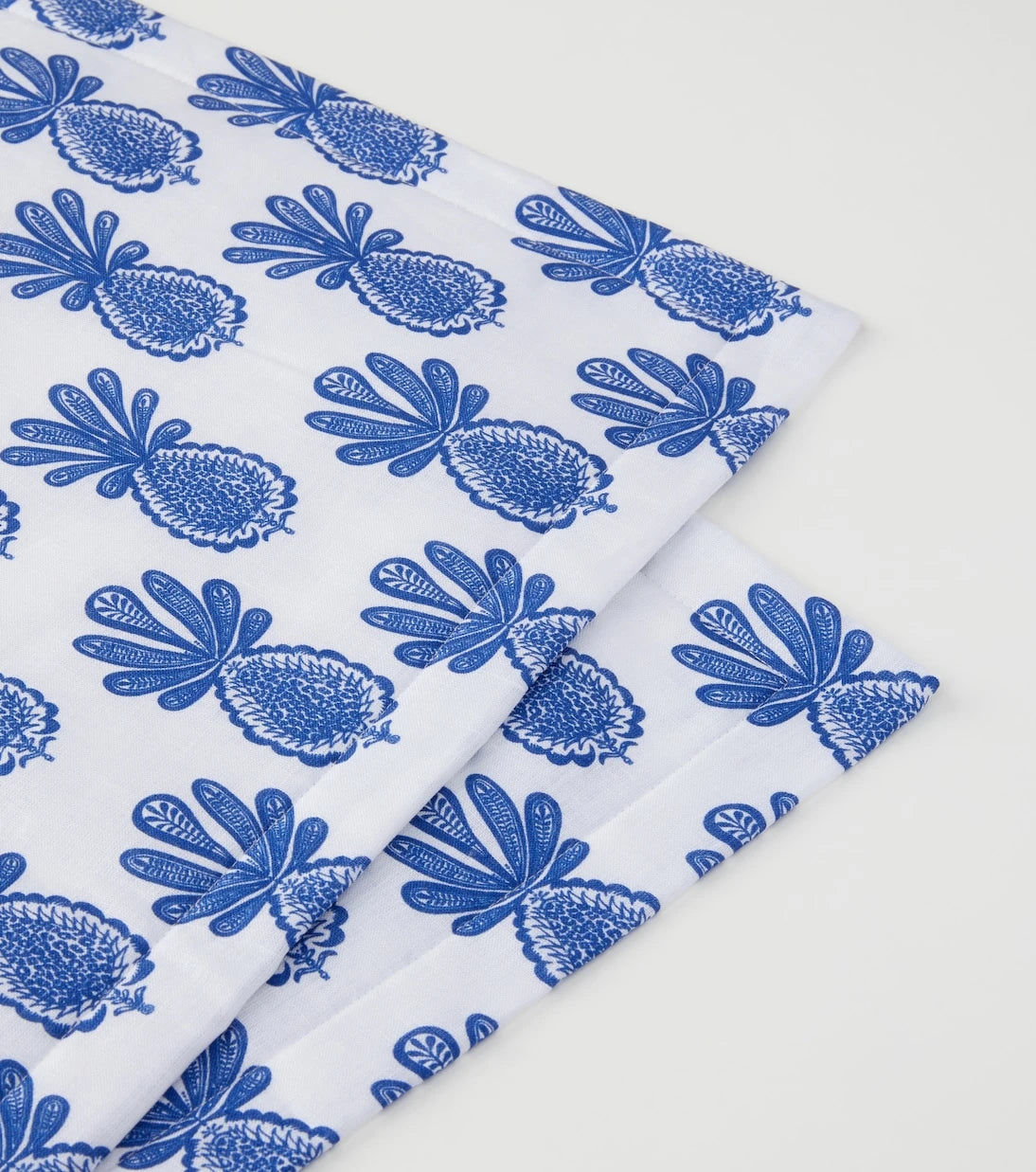 La DoubleJ - Pineapple Blu set of two tablemats