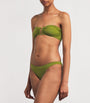 Green Show Bandeau Bikini Top