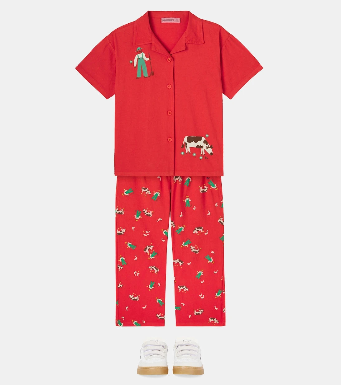 Bobo Choses - Farm Adventure printed cotton pants