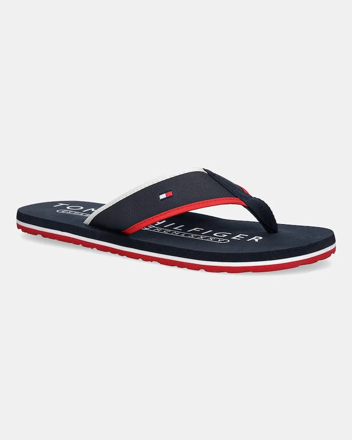 Tommy Hilfiger TUMBLE BEACH SANDAL Parmak Arası Terlik