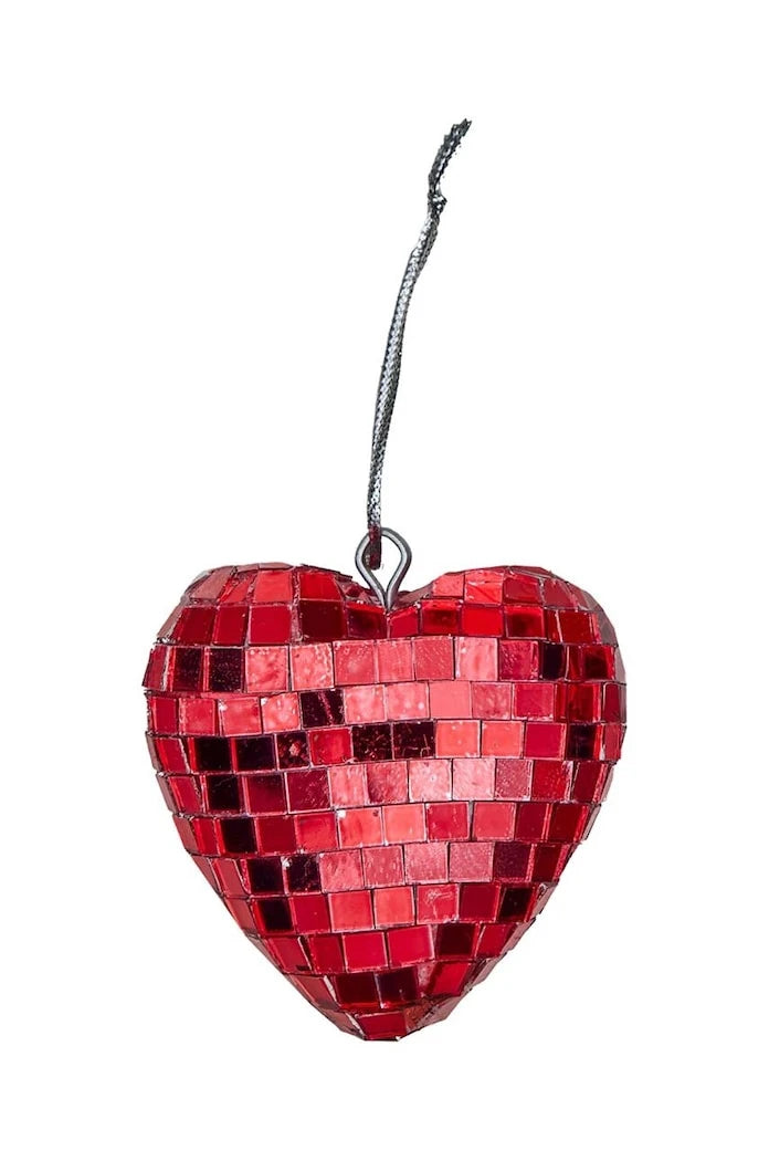 Dekoratif Askı Rice Small Heart Disco Ball