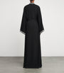 Zuhair Murad Black Pearl-Embellished Robe