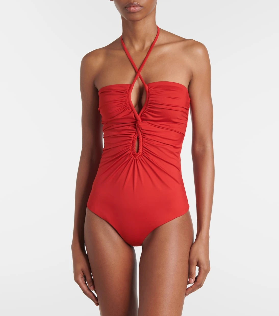 Johanna Ortiz - Coral Reef gathered swimsuit