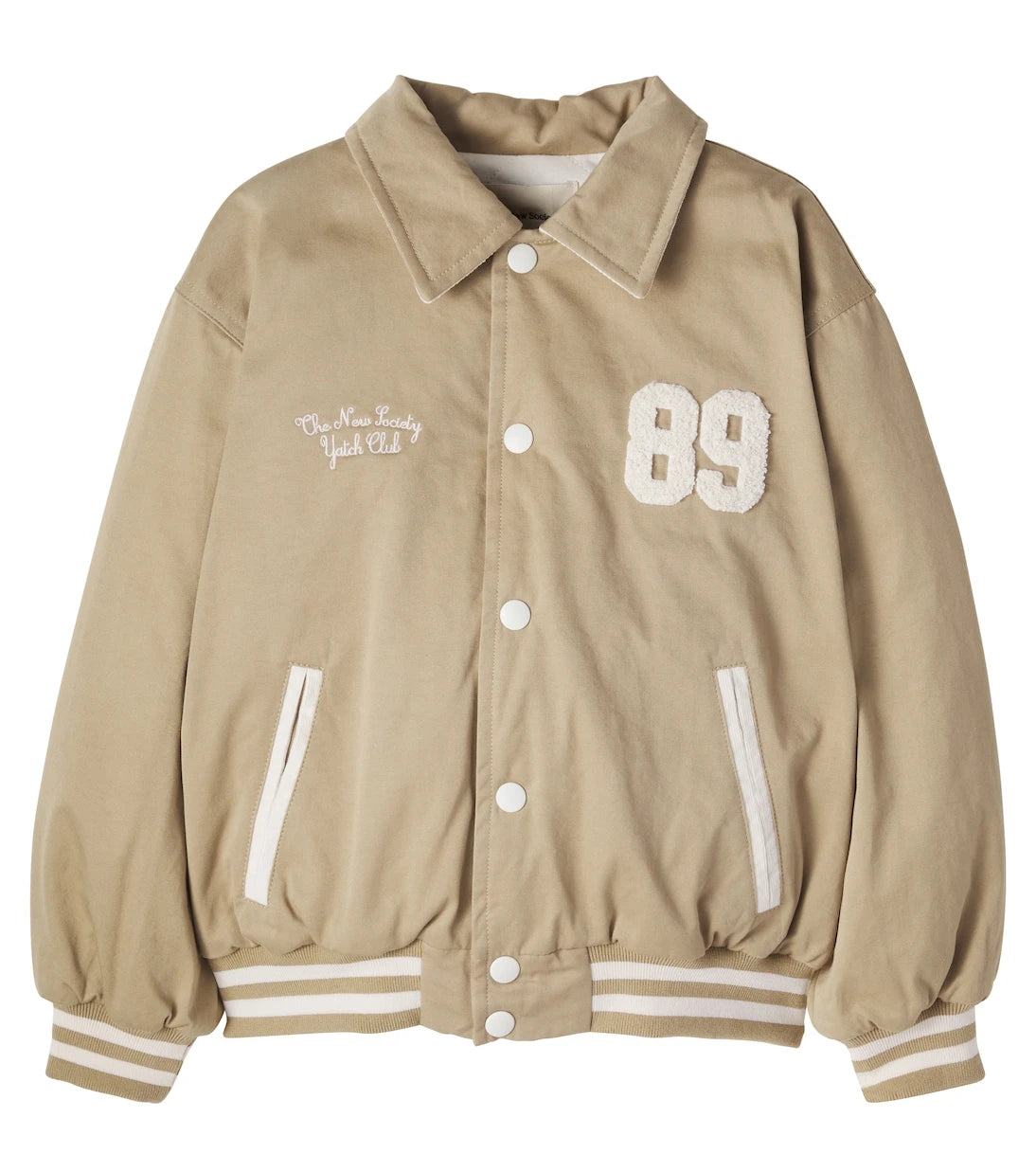 The New Society - Gorse cotton bomber jacket