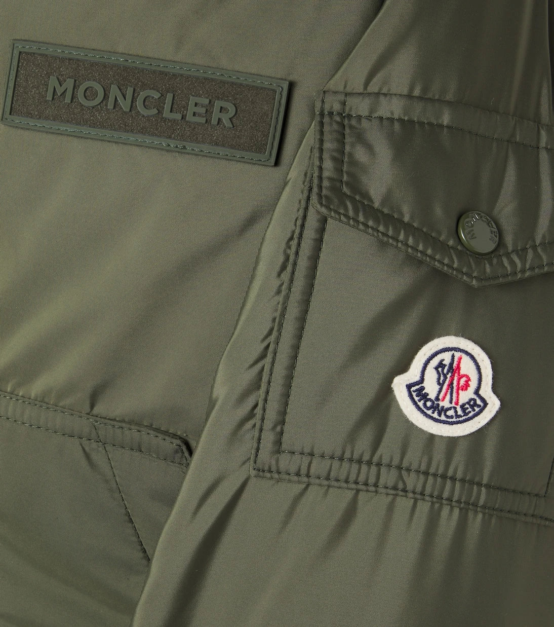 Moncler Enfant - جاكيت Duncer المنتفخ بغطاء رأس