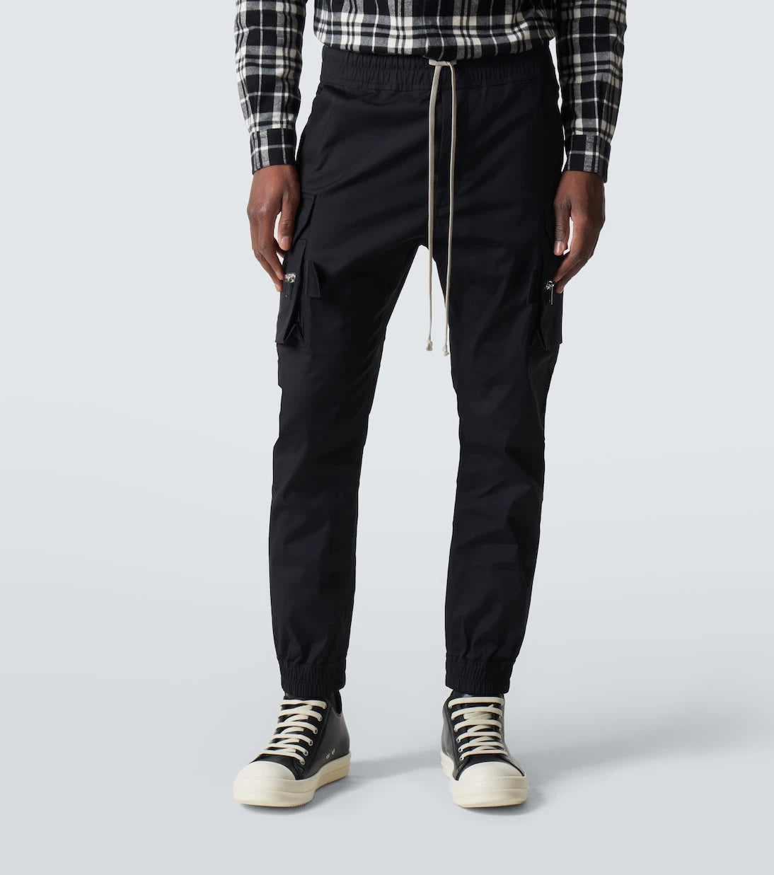 Rick Owens - Mastodon cotton-blend poplin slim pants