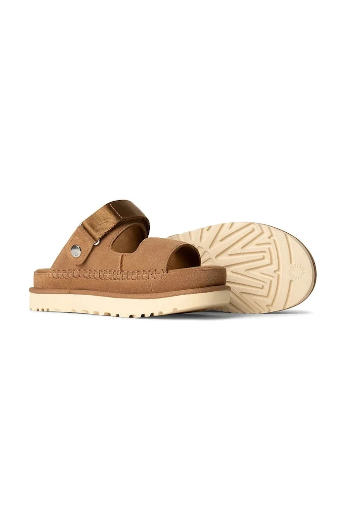 Велурени чехли UGG Goldenstar Glide