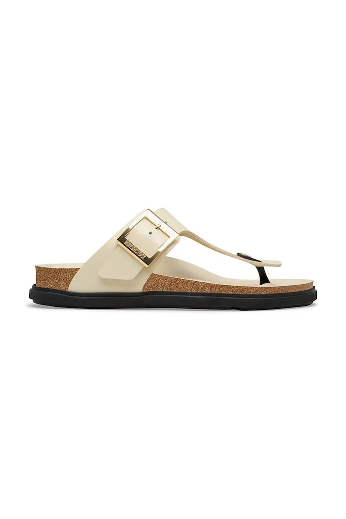 Кожени джапанки Birkenstock Gizeh Droplet Buckle