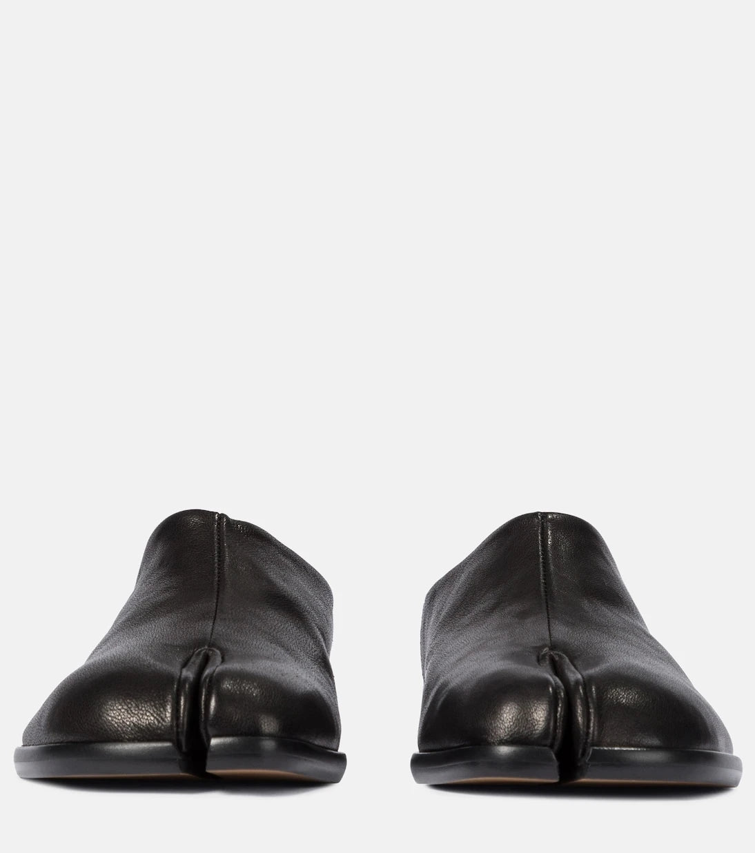 Maison Margiela - Tabi leather loafers