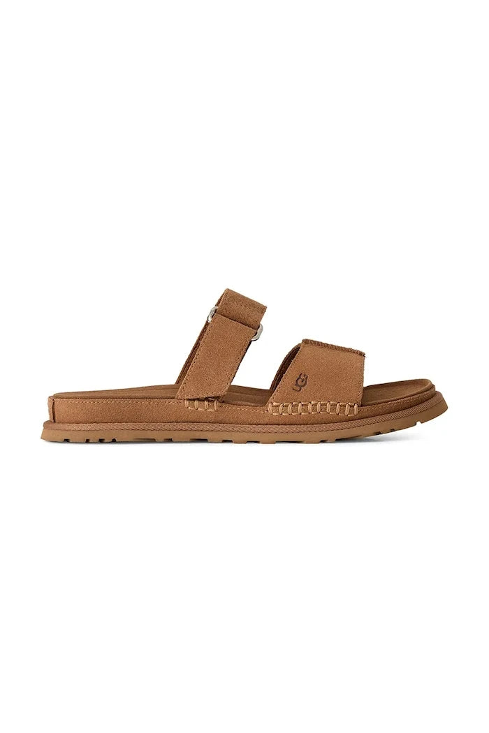 Велурени чехли UGG W Goldengaze Slide
