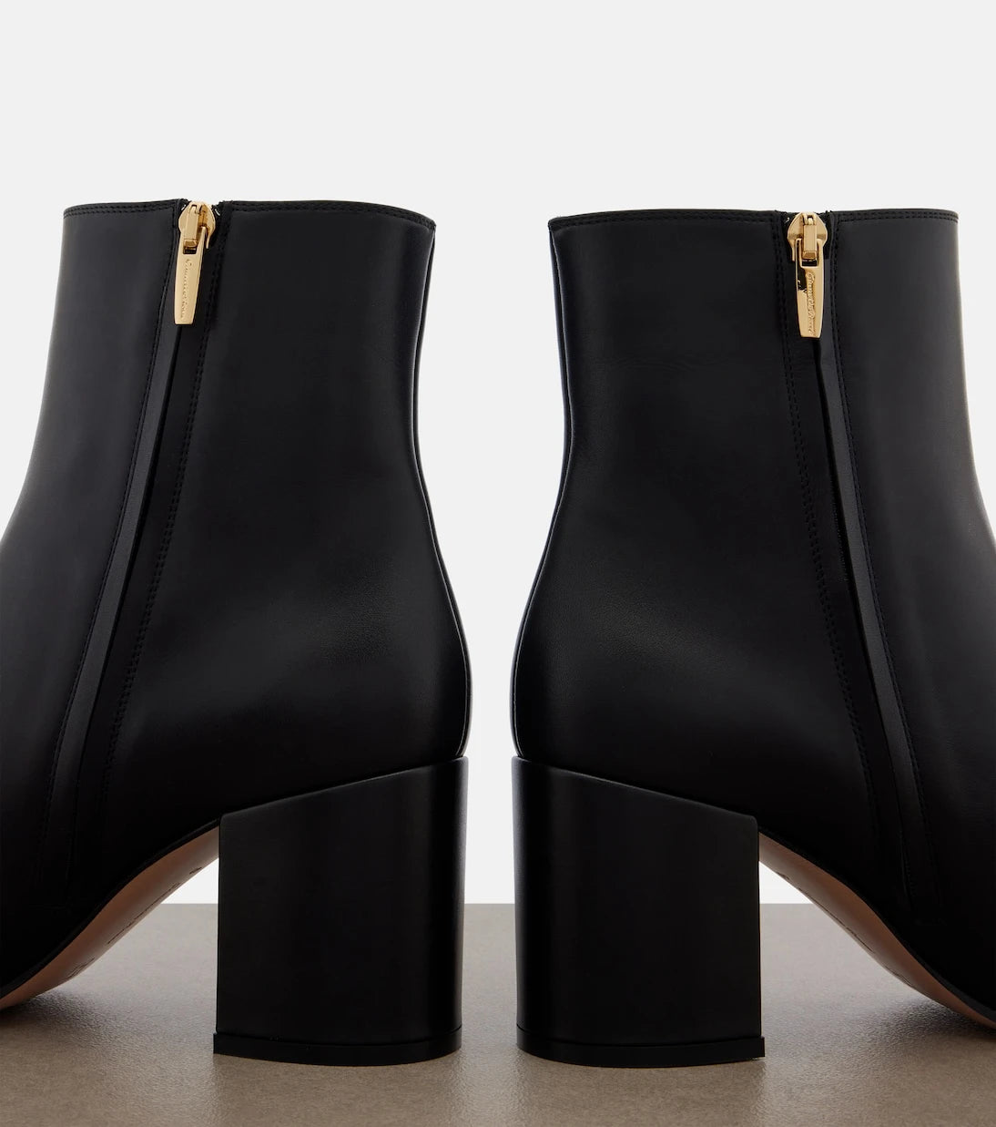 Gianvito Rossi - Joelle leather ankle boots