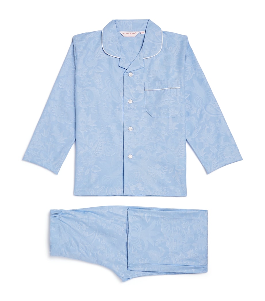 Derek Rose Kids Cotton Paris Pyjama Set (3-12 Years)