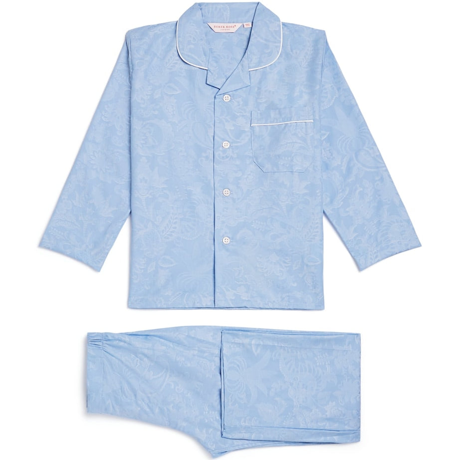 Derek Rose Kids Cotton Paris Pyjama Set (3-12 Years)