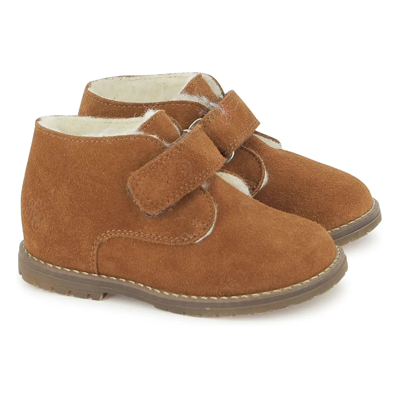 Tartine et Chocolat - Easy Fur Velours boots | Camel