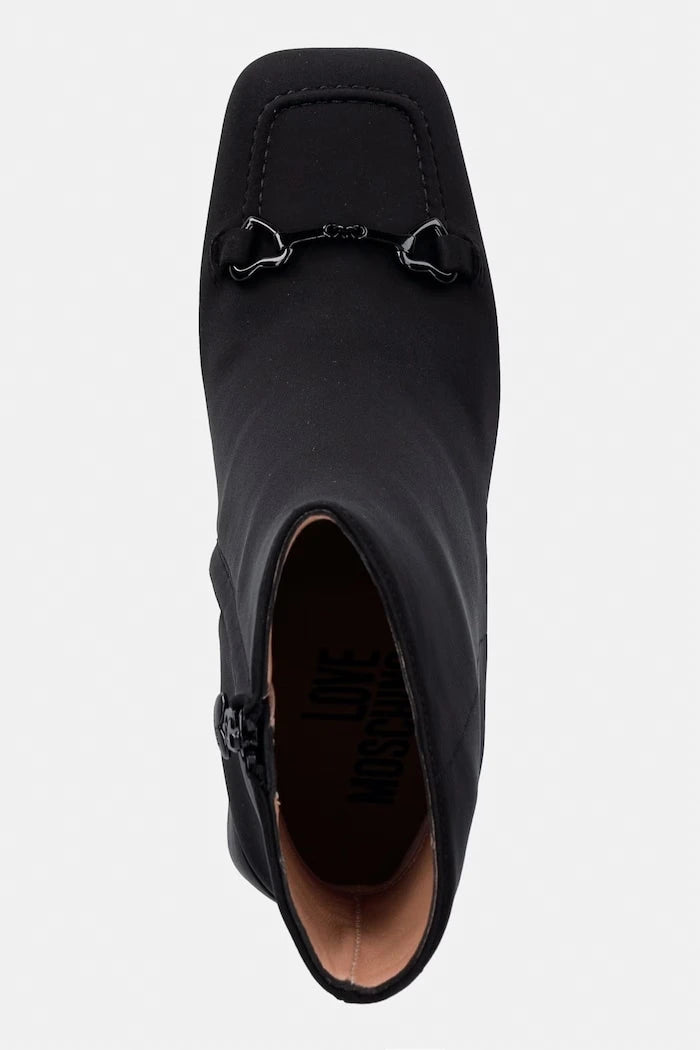 Love Moschino kalın topuklu kadın botu