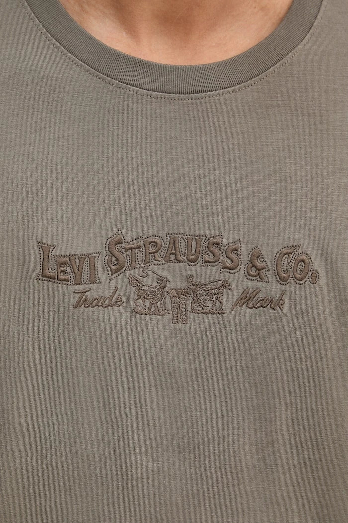 Levi's тениска basic мъжка от памук RELAXED FIT TEE