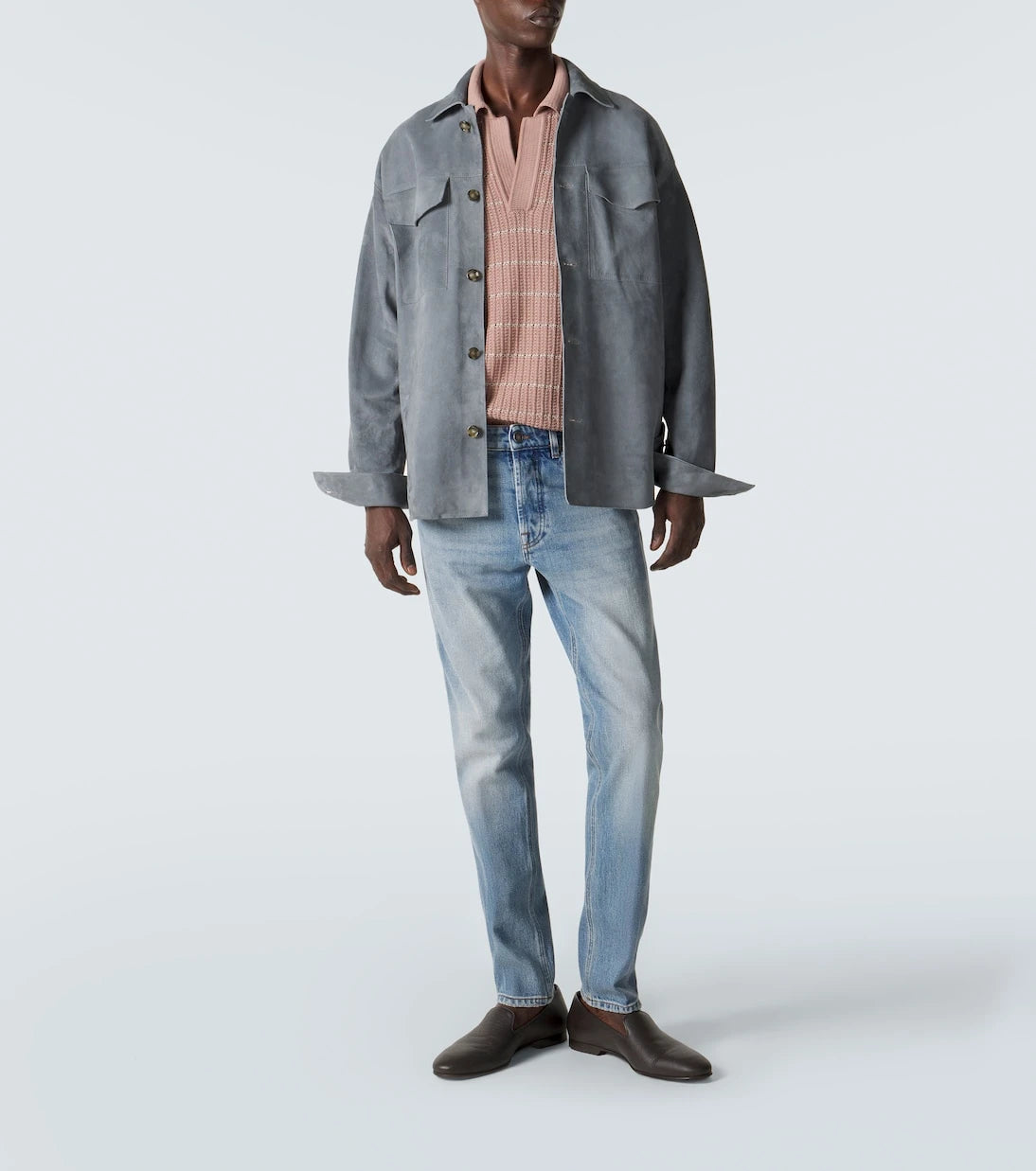 Lardini - Suede overshirt