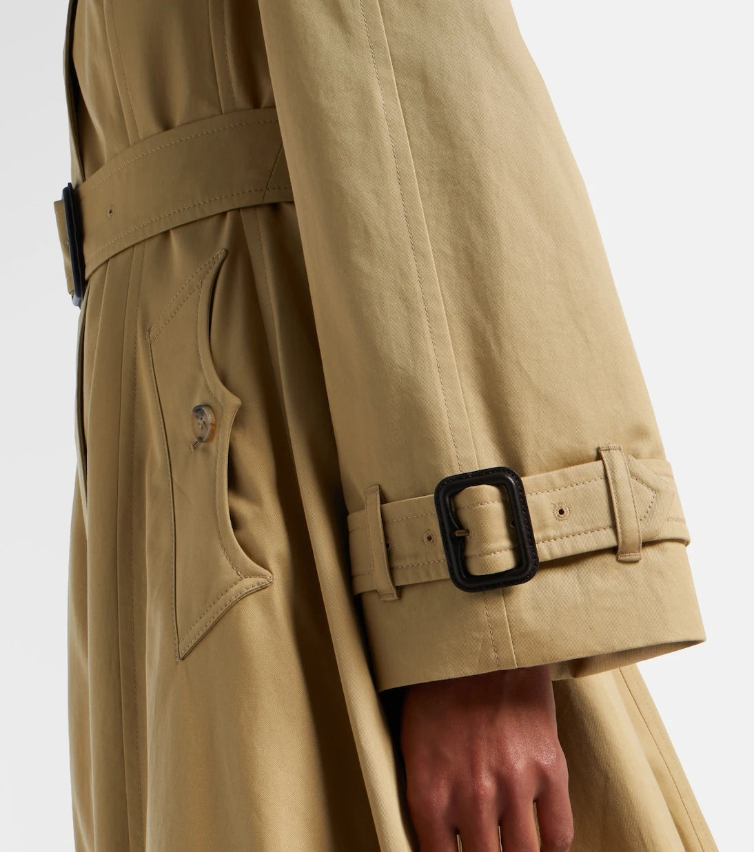 Burberry - Cotton gabardine trench coat