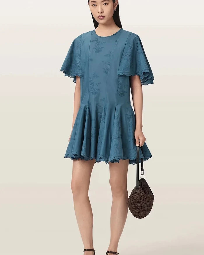 AllSaints pamuk elbise CORLA
