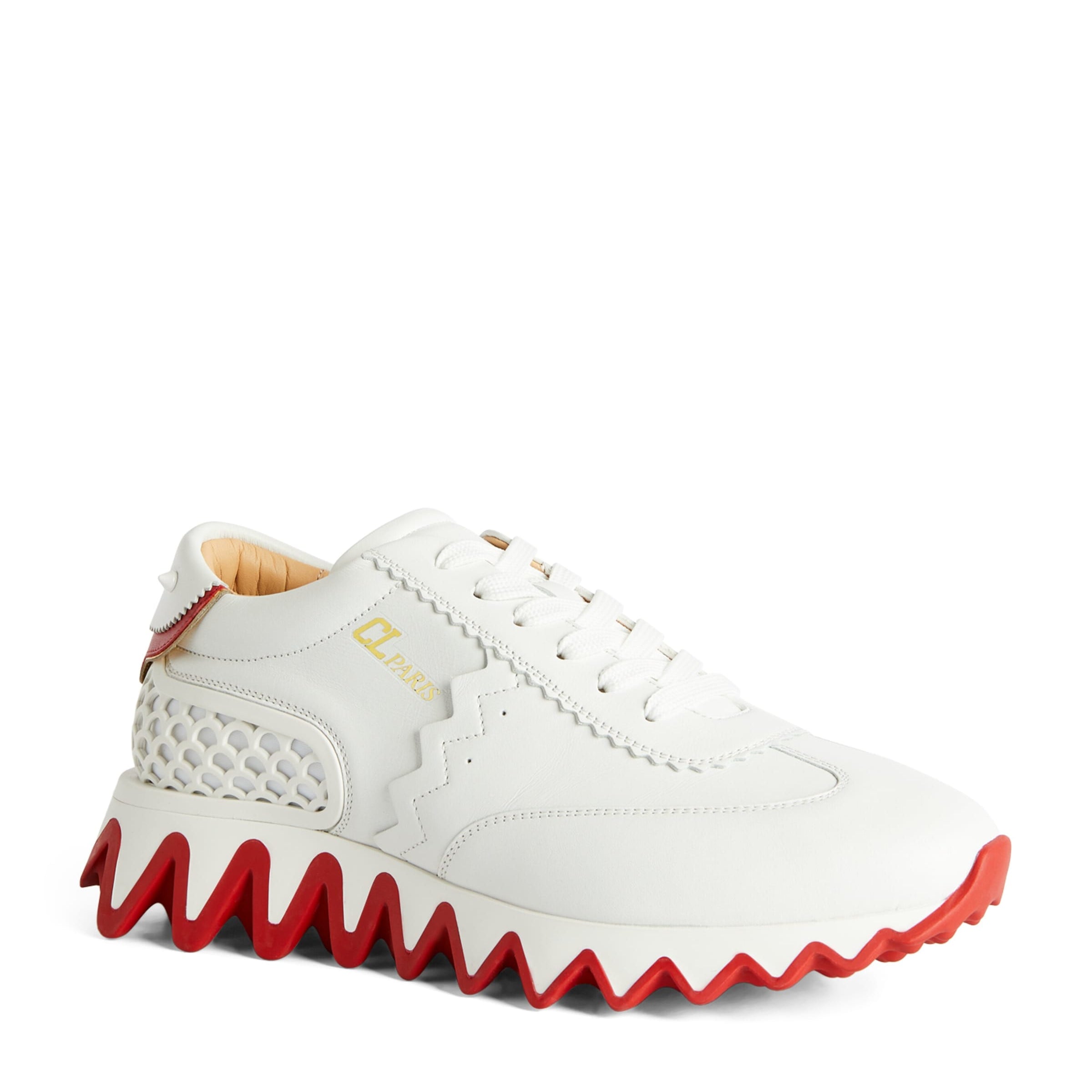 Loubishark Leather Sneakers