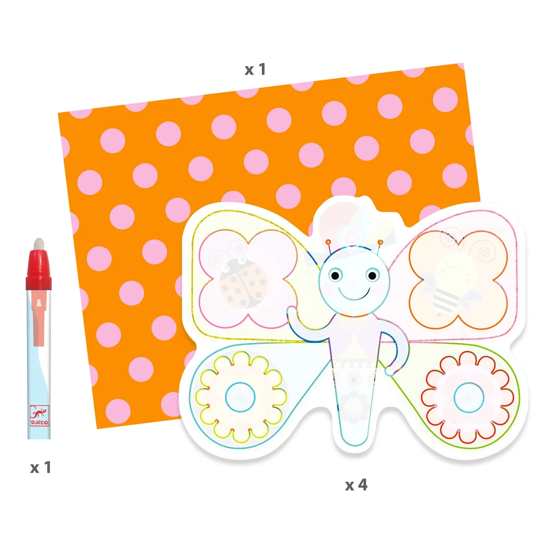 Djeco - Animalo-Len Magic Colouring Activity