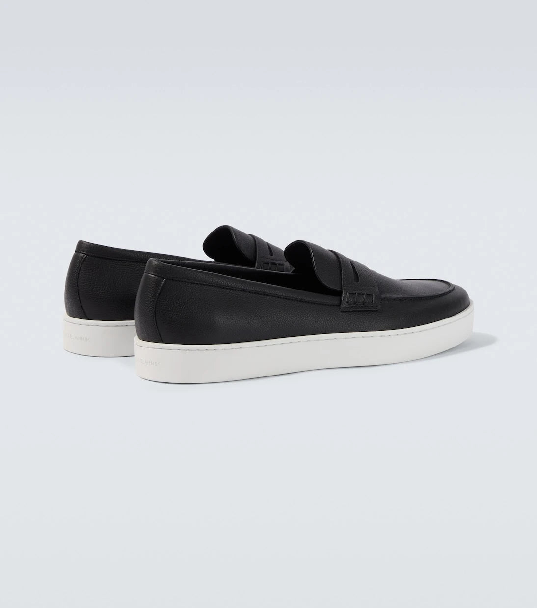 Manolo Blahnik - Ellis leather loafers
