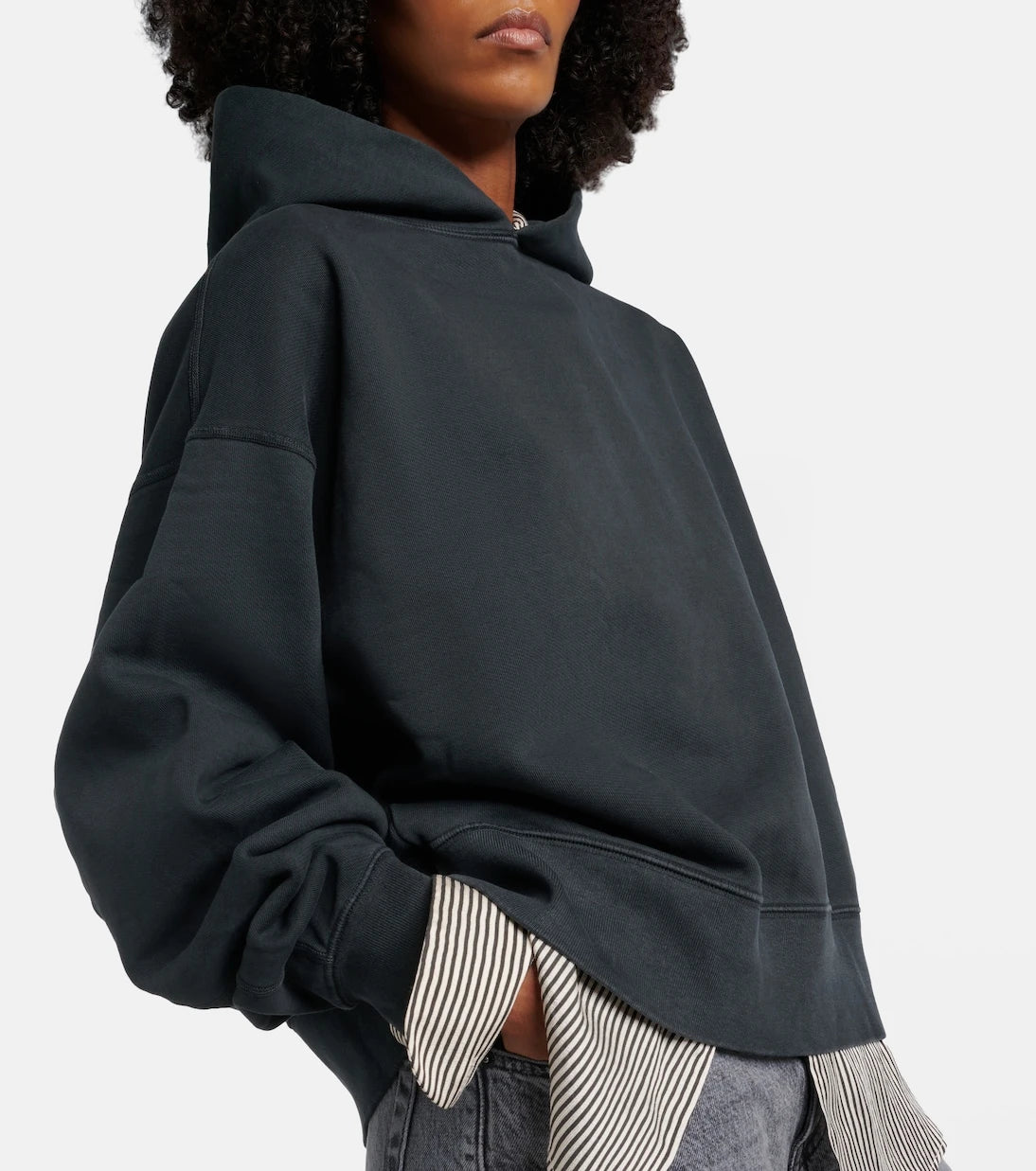 Slvrlake - Relaxed cotton jersey hoodie