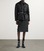 Prada Black Re-Nylon Down Belted Jacket