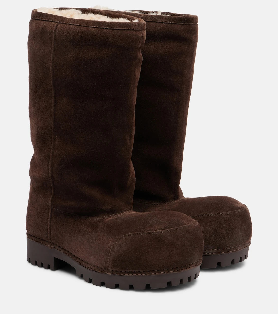 Balenciaga - Alaska suede mid-calf boots
